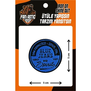 A50-123 Ütü ile Yapışan Dokuma Arma