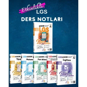 Yapay Zeka Yayınları 8.sınıf Lgs Tüm Dersler Etkinlikli Ders Notları Fasikülleri 2026 Güncel Müfredat