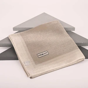 Çizgili Kehribar Eşarp