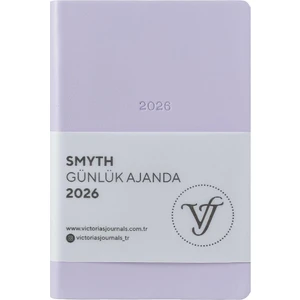 Victoria's Journals Smyth 2026 Günlük Ajanda A6 (9x14cm) Esnek Kapak Ivory 80 gr.