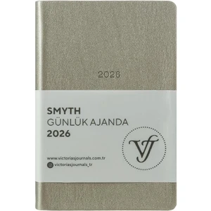 Victoria's Journals Smyth 2026 Günlük Ajanda A6 (9x14cm) Esnek Kapak Ivory 80 gr.