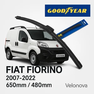 Good Year 2’li Set Araca Özel Silecek Takımı Fiat Fiorino 2007-2022 Ön Cam Sileceği 650MM-480MM