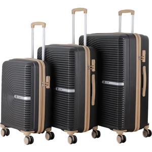 Mçs Üçlü Polipropilen Valiz Seti V374