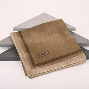 Çizgili Kehribar Eşarp