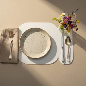 2 Adet Deri Amerikan Servis 33X44 cm