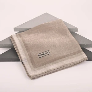 Çizgili Kehribar Eşarp