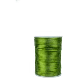 Floş Ip 2 mm Yağ Yeşili Renk 1 Makara