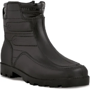 501-B Fermuarlı Kar Botu Siyah