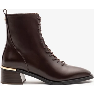 Louis Cardy Tilda Kahverengi Deri Kadın Bot