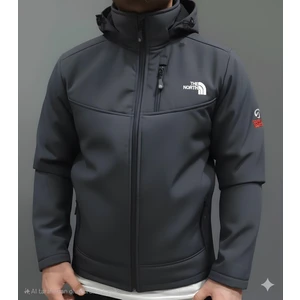 Su ve Rüzgar Geçirmez Softshell Mont