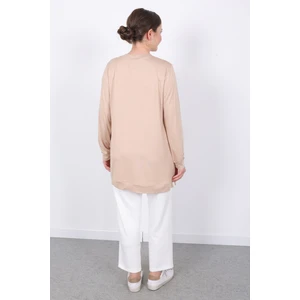 Yazlık Günlük Ince Penye Kumaş Kadın Tunik