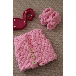 Puffy Bebek  Yelek Patik Seti