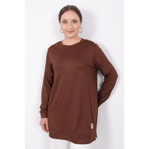 Yazlık Günlük Ince Penye Kumaş Kadın Tunik