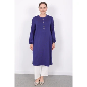 Kristal Gold Fiyonk Düğmeli Tunik