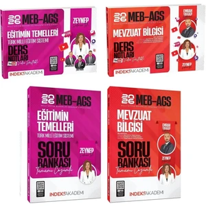 2026 Meb-Ags Akademisi Eğitimin Temelleri + Mevzuat Bilgisi Ders Notları + Soru Banka