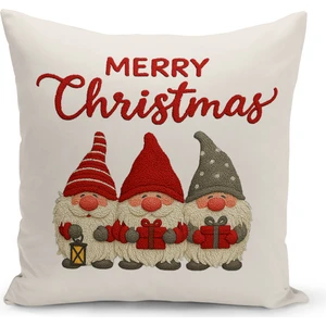 Yılbaşı Serisi Çift Tarafı Dijital Baskılı Kırlent Kılıfı (Christmas Noel Cushion Cover)