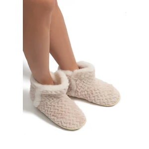 Yasmin Kadın Ev Botu Bej 37/41