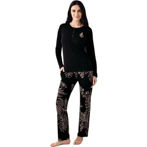 Kadın Siyah Pijama Takımı