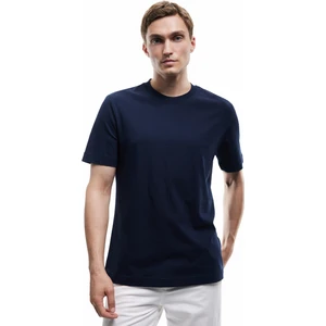 Pamuklu Kısa Kollu Regular Fit Bisiklet Yaka Basic Tişört