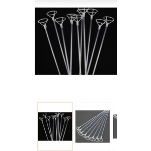 Balon Çubuğu ve Başlığı 50 cm 10 Adet