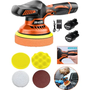 Alman 598 Vf Orbital Devirli Kömürsüz Akülü Araç - Parke - Mermer - Ahşap Polisaj Cila Makinesi