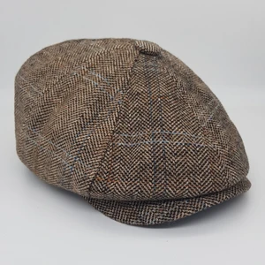 Ingiliz Tarzı David Beckham Model 8 Parça Peaky Blinders Kasket Şapka