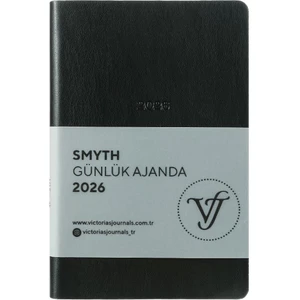 Victoria's Journals Smyth 2026 Günlük Ajanda A6 (9x14cm) Esnek Kapak Ivory 80 gr.