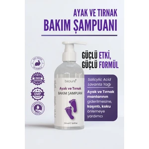 Ayak ve Tırnak, Kaşıntı, Mantar ve Koku Için Ayak Bakım Şampuanı 250 ml
