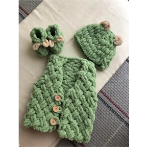 Puffy Bebek  Yelek Patik Seti