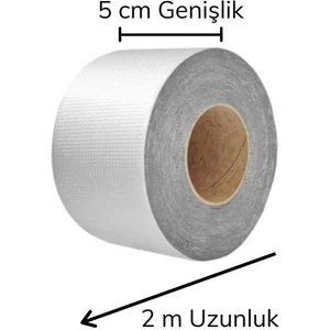 Bakgelal Su Geçirmez Alüminyum Tamir Bandı – Çatı, Boru, Duvar ve Çatlak Onarıcı Yalıtım Bandı