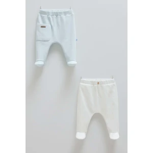 Hello Forest Patikli Ikili Pantolon - Caramell  - APE1957 - Mavi - 1 - 3 Ay - APE1957-MAVI-1 - 3 Ay Mavi