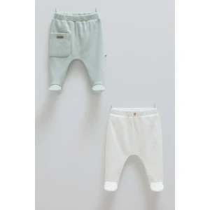 Hello Forest Patikli Ikili Pantolon - Caramell  - APE1957 - Yeşil - 6 - 9 Ay - APE1957-YEŞIL-6 - 9 Ay Yeşil