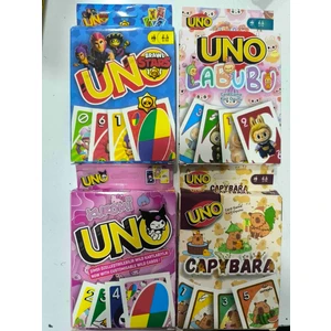 Uno Seti Labubu,capybara,brawls Stars,kuromi