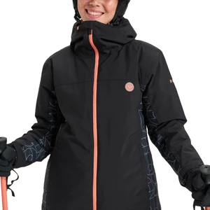 Galaxy Jk Kadın Siyah Snowboard Ceketi