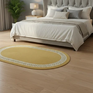 Bhr Creative Jüt Trikotlu ,hasır, Kapı Önü Paspası ,banyo Paspası ,paspas,yolluk,koridor,kilim