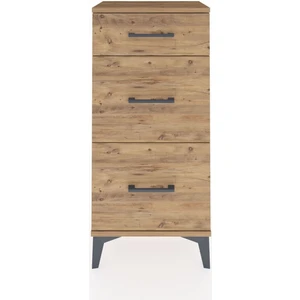 Arges Komodin 3 Çekmeceli 44X30X96 Çam-Çam