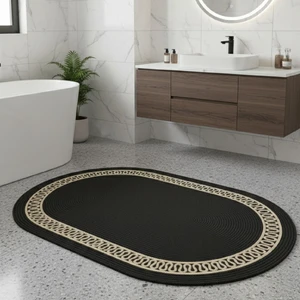 Bhr Creative Jüt Trikotlu ,hasır, Kapı Önü Paspası ,banyo Paspası ,paspas,yolluk,koridor,kilim