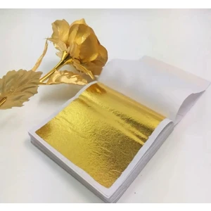 Aeç Tasarım Altın Yaprak Varak 15 Adet Epoksi Reçine