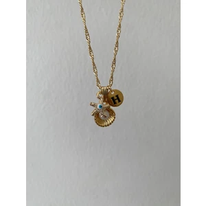 Istiridye Detaylı Harf ve Nazar Kolye