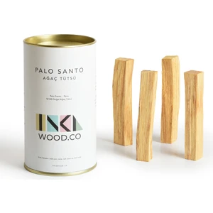 Inka Wood Co. Palo Santo Ağaç Tütsü 44G – 4 Adet | Peru
