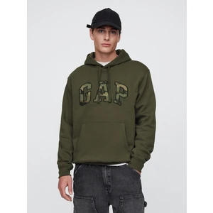 Erkek Haki Relaxed Gap Logo Sweatshirt