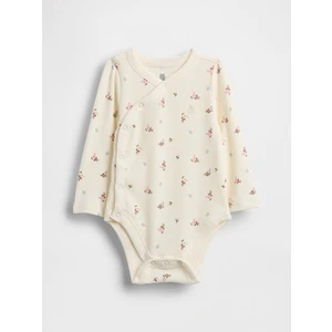 Bebek Açık Bej First Favorites Tinyrib Crossover Bodysuit