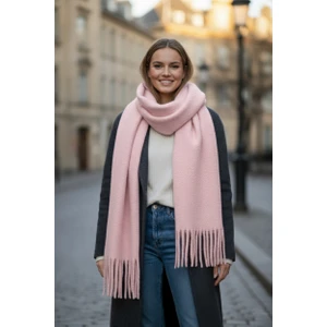 Puffy  Yumuşak Dokulu Kadın Atkı Şal Omuz Şalı