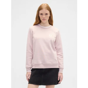 Kadın Pembe Relaxed Gap Logo Sweatshirt