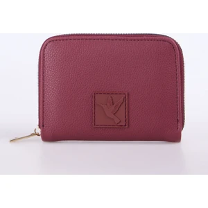 Bordo Kadın Cüzdan Strap-Gıa