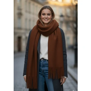 Puffy  Yumuşak Dokulu Kadın Atkı Şal Omuz Şalı