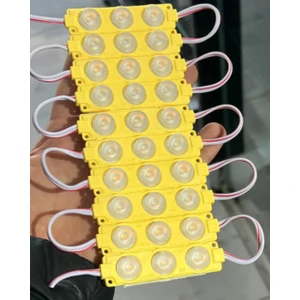 Mercekli Araç Amber Parmak LED 5 Adet