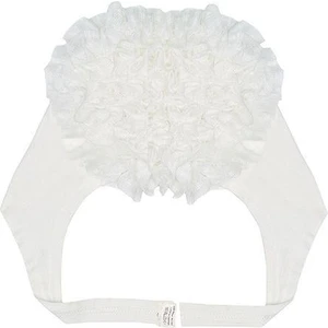 Dikişli Fırfırlı Bone 5001701-EKRU