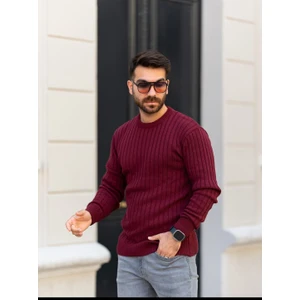 Bisiklet Yaka Triko Kazak