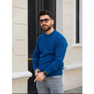 Bisiklet Yaka Triko Kazak